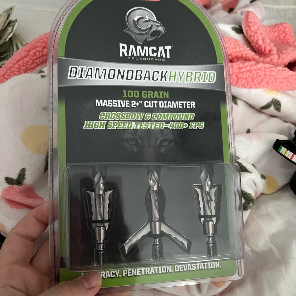 Ramcat Diamondback Hybrid Broadheads